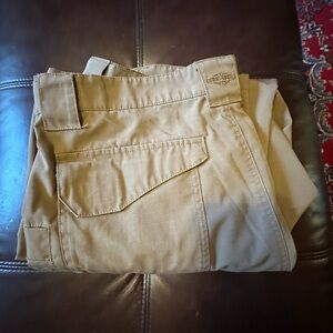Cruel Girl Tan Cargo Pants Straight-Leg Design